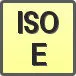 Piktogram - Typ ISO: ISO E
